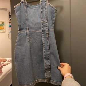 jean dress